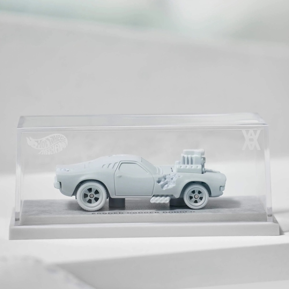 Hot Wheels x Daniel Arsham Eroded Rodger Dodger (NEW IN BOX)